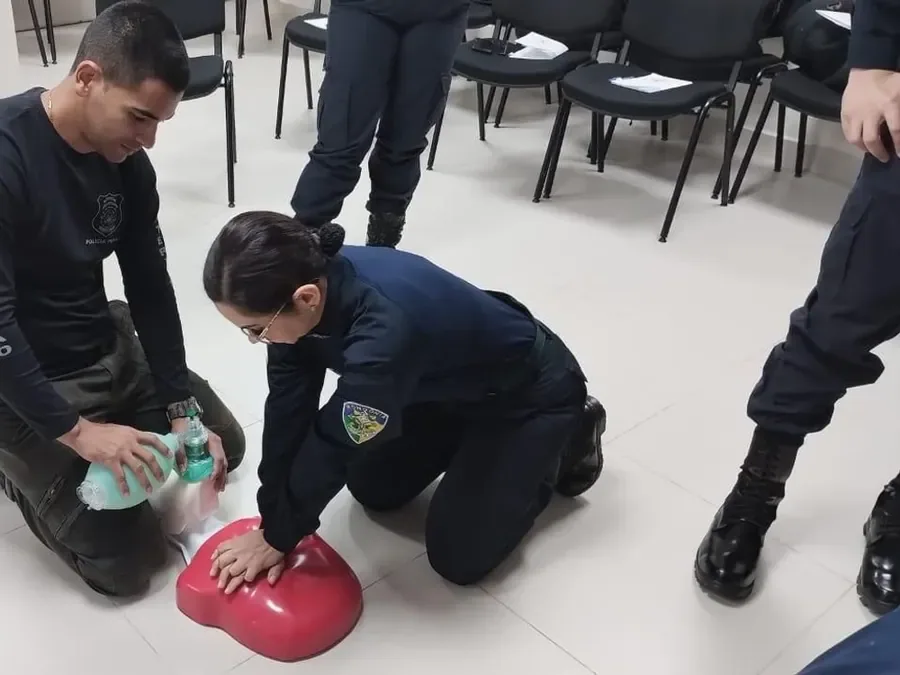 Treinamento de reanimação